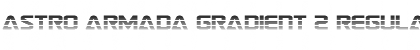 Astro Armada Gradient 2 Regular Font