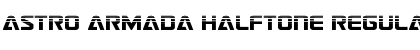 Astro Armada Halftone Regular Font