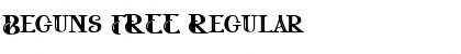 Beguns FREE Regular Font