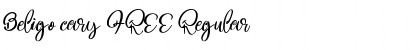 Beligo cary FREE Regular Font