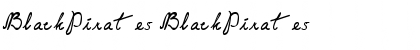 BlackPirates BlackPirates Font