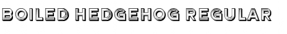 Boiled Hedgehog Font