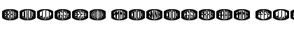 Bulged Monogram Flat Font