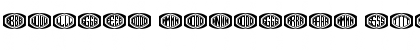 Bulged Monogram Stylish Flat Font