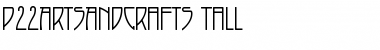 P22ArtsAndCrafts Font