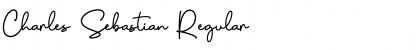 Charles Sebastian Regular Font