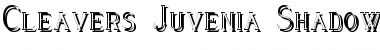 Cleaver's_Juvenia_Shadowed Font