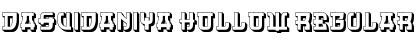 Dasvidaniya Hollow Font