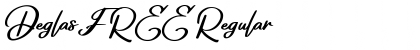 Deglas FREE Regular Font