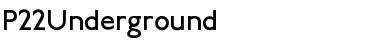 P22Underground Font