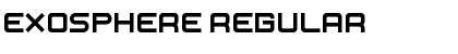 Exosphere Regular Font