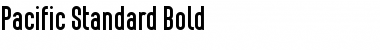 Pacific Standard Bold Font