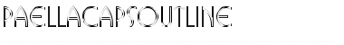 PaellaCapsOutline Regular Font