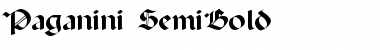Download Paganini-SemiBold Font