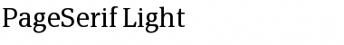 PageSerif-Light Font