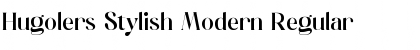 Hugolers Stylish Modern Font