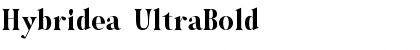Hybridea UltraBold Font