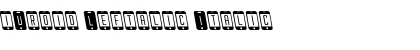 iDroid Leftalic Italic Font