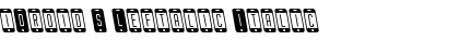 iDroid S Leftalic Italic Font