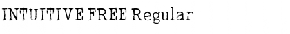INTUITIVE FREE Regular Font