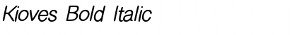 Kioves Bold Italic