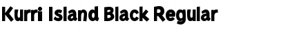 Kurri Island Black Regular Font