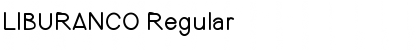 LIBURANCO Font