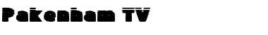 Pakenham TV Font