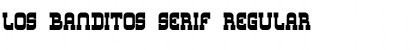 Los Banditos Serif Font