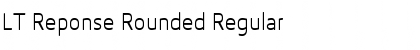 LT Reponse Rounded Regular Font