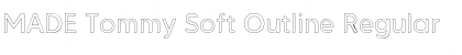 MADE Tommy Soft Outline Font