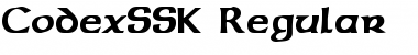 CodexSSK Font