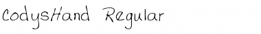 CodysHand Regular Font