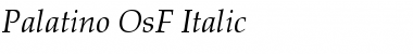 Palatino Osf Italic