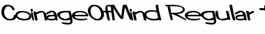 CoinageOfMind Regular Font