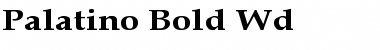 Palatino-Bold Wd Font