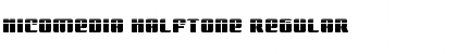 Nicomedia Halftone Regular Font