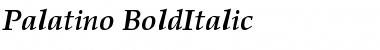 Palatino-BoldItalic Regular Font