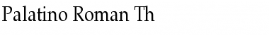 Palatino-Roman Th Regular Font