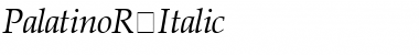 PalatinoR Font