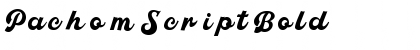 Download Pachom Script Font