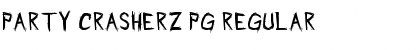 Party Crasherz PG Regular Font
