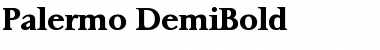 Palermo-DemiBold Font