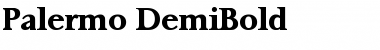 Download Palermo-DemiBold Font