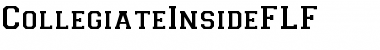 CollegiateInsideFLF Regular Font