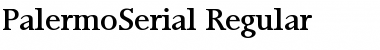 PalermoSerial Font