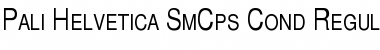 Pali Helvetica SmCps Cond Font