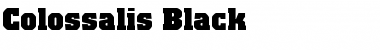 Colossalis BQ Black Font