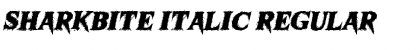 Sharkbite Italic Regular Font