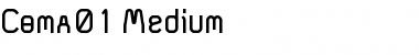 Coma01 Medium Font